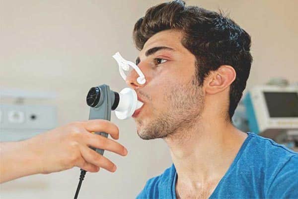 نحوه انجام اسپیرومتری یا نوار ریه